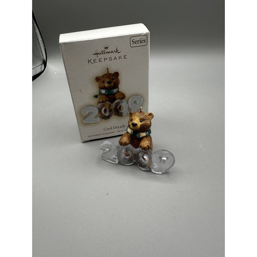 Hallmark Keepsake Cool Decade Series 2009 #10 Bear Cub QX8032 Tammy Haddix